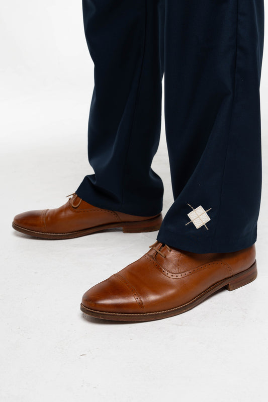 Custom Relaxed Tour Pant: Navy