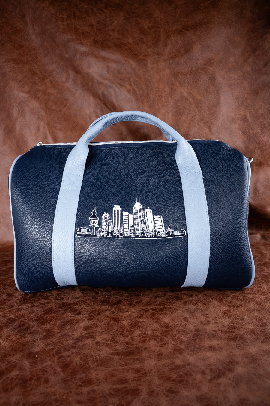 The Milano Leather Travel Duffel