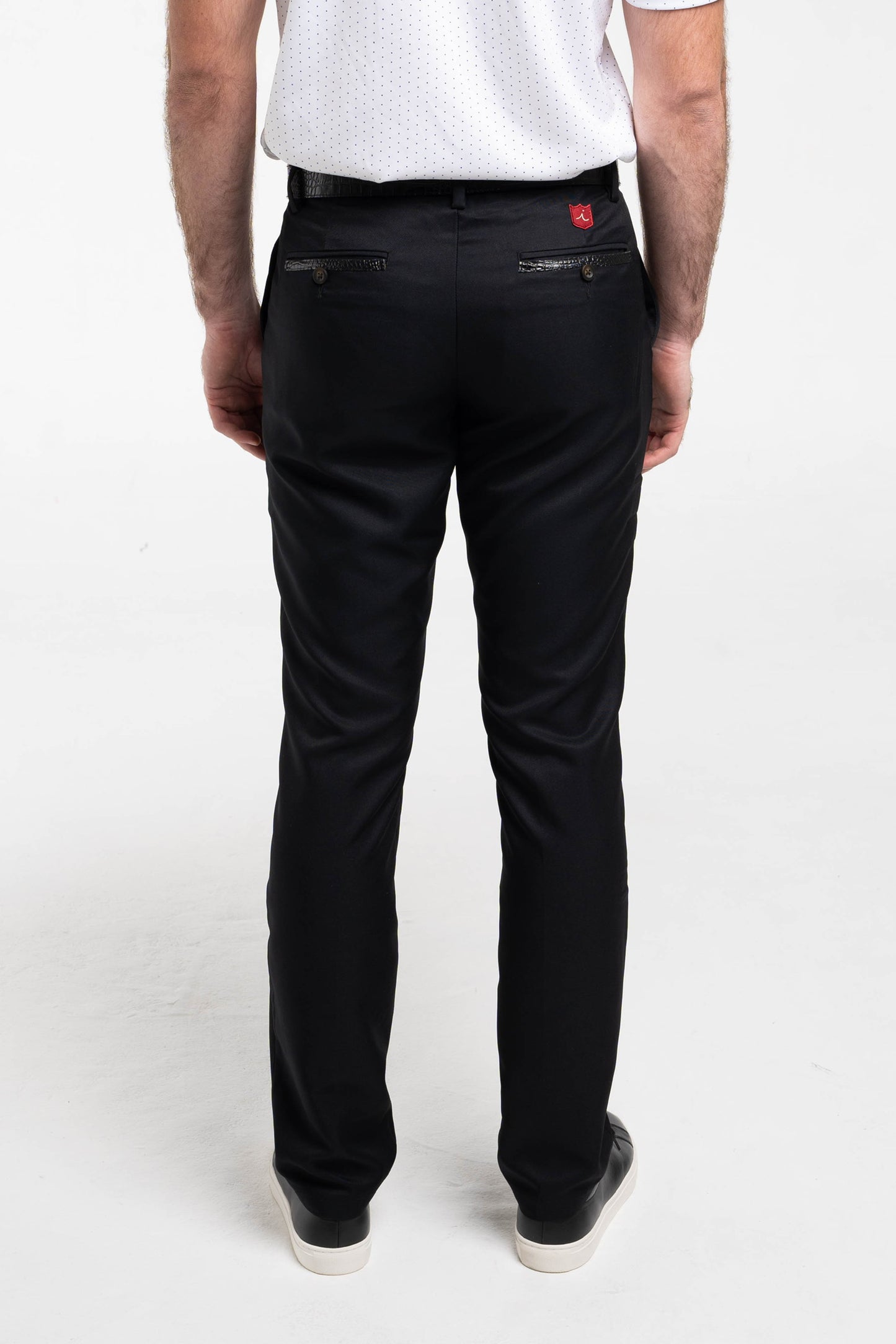 Custom Slim Tour Pant: Black