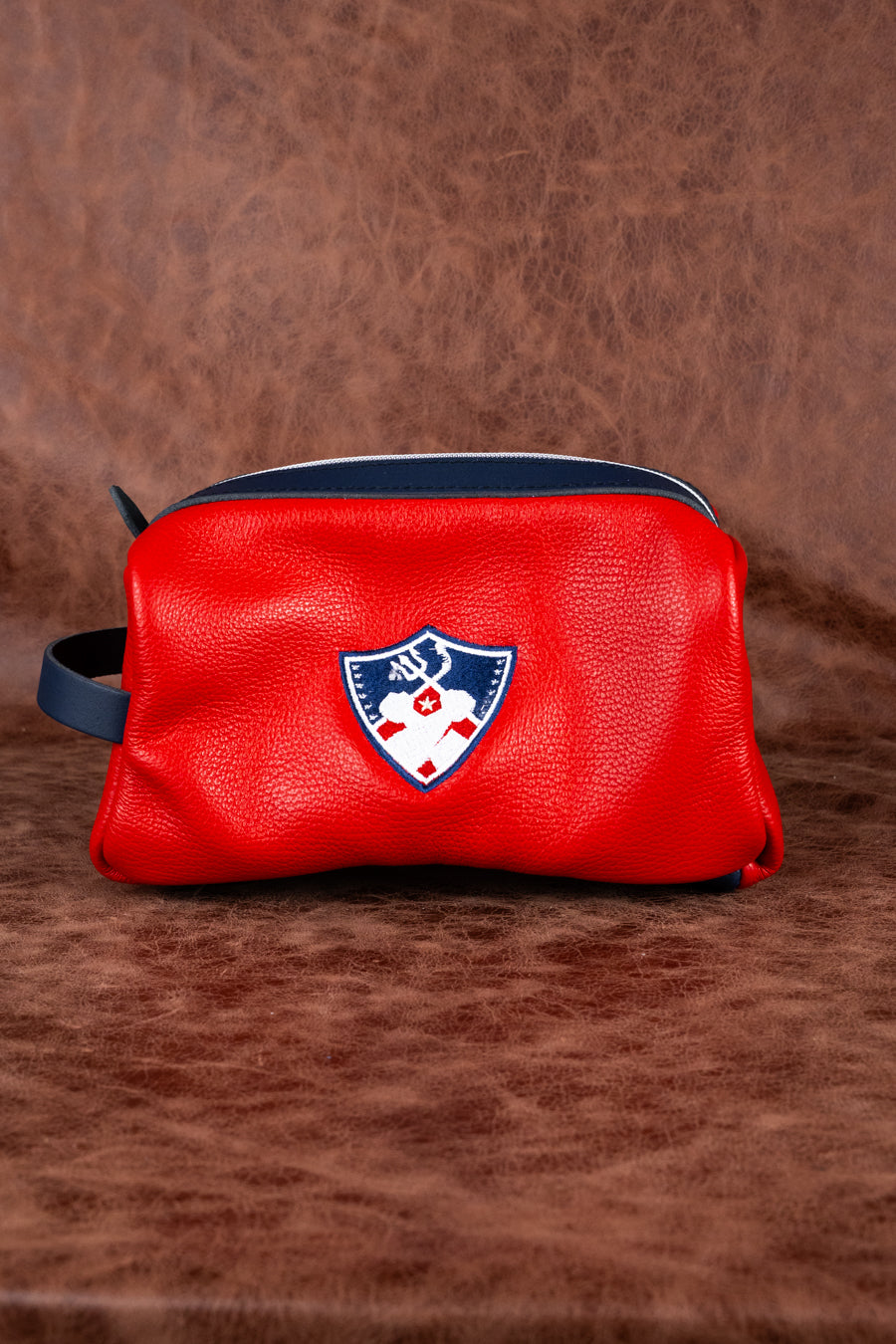 The M Kit Leather Toiletry Bag