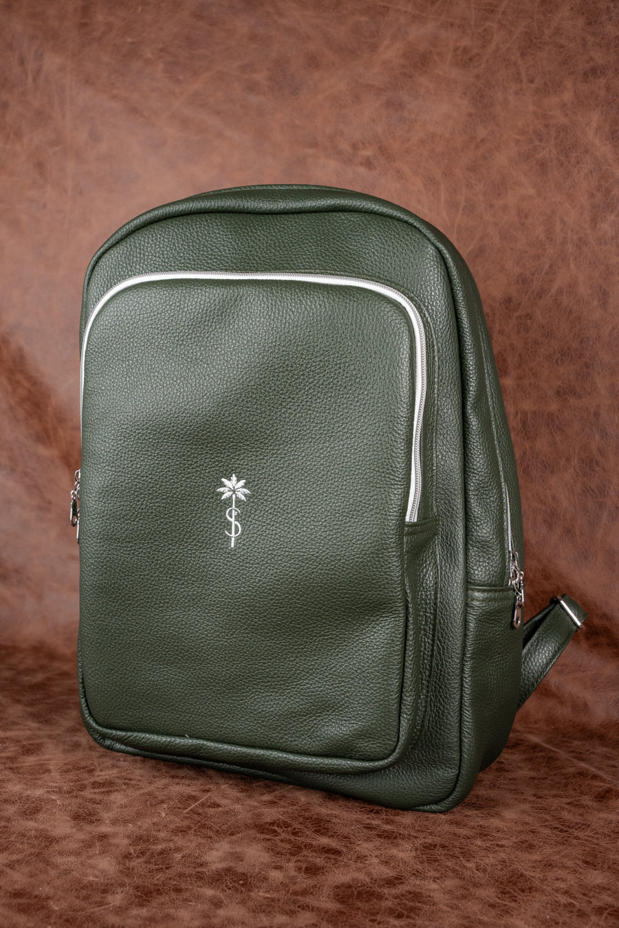 The Red Label Leather Backpack