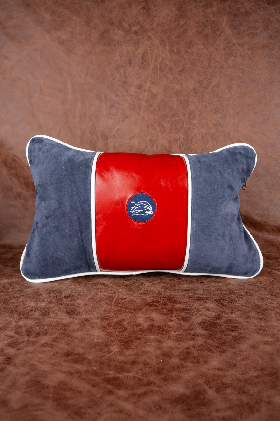The Volare Leather Throw Pillow