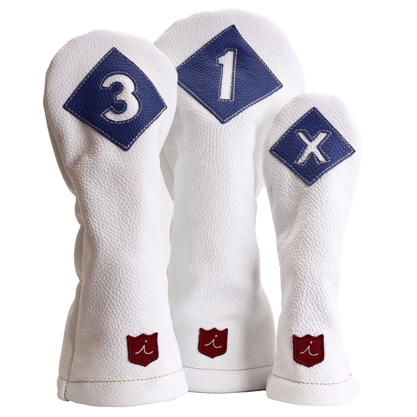 VINTAGE HEADCOVER: PURE WHITE + TRUE BLUE