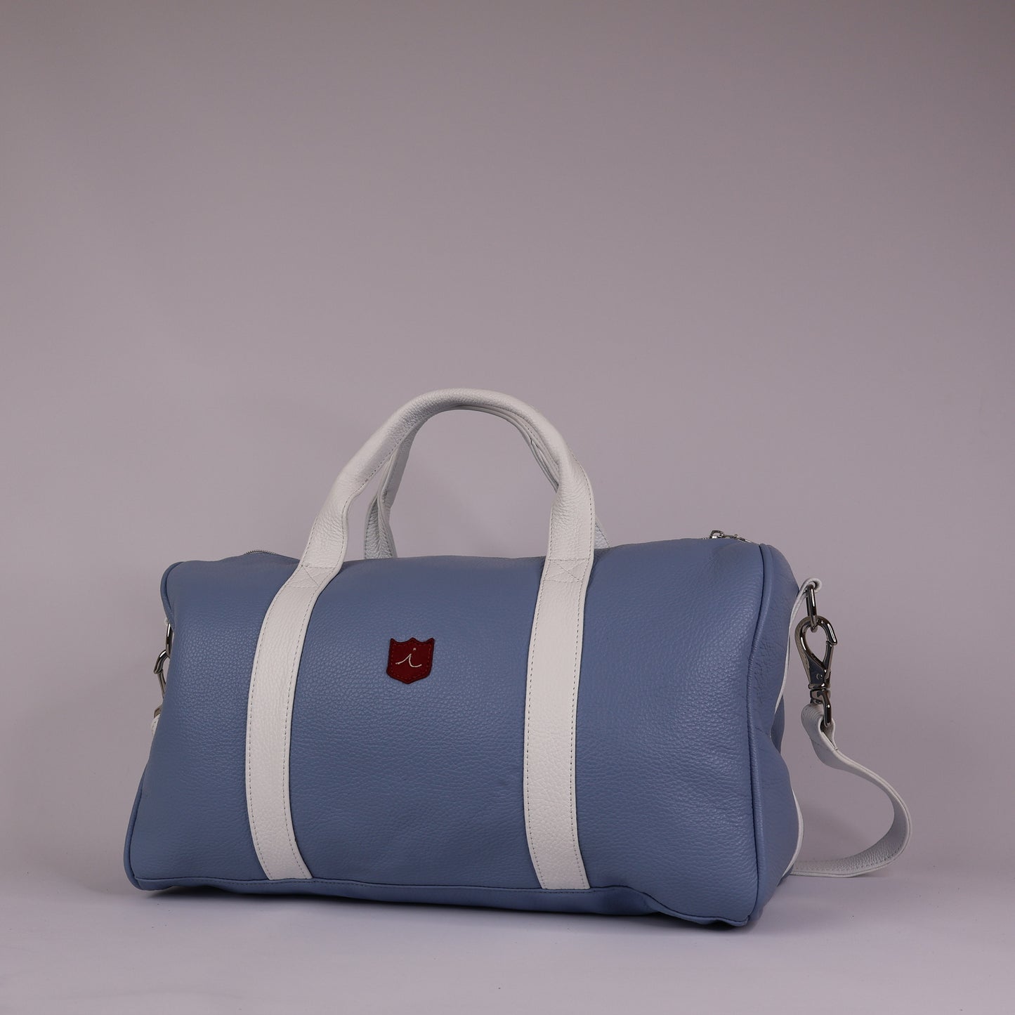Daily Duffel: Carolina Blue / Pure White