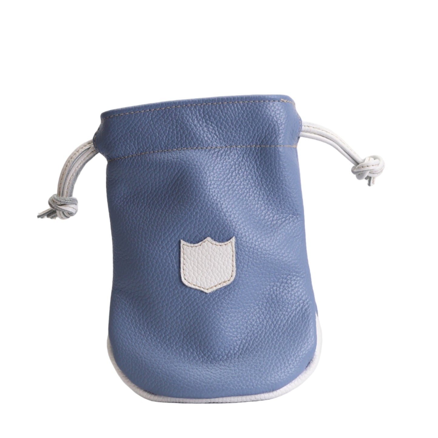 Valuables Pouch: Carolina Blue + Pure White