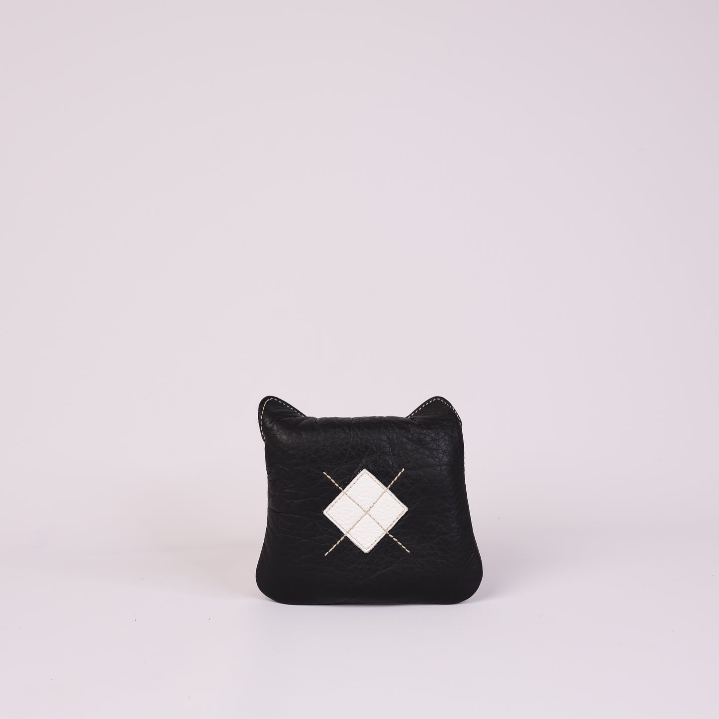Argyle Full Mallet: Pitch Black + Pure White