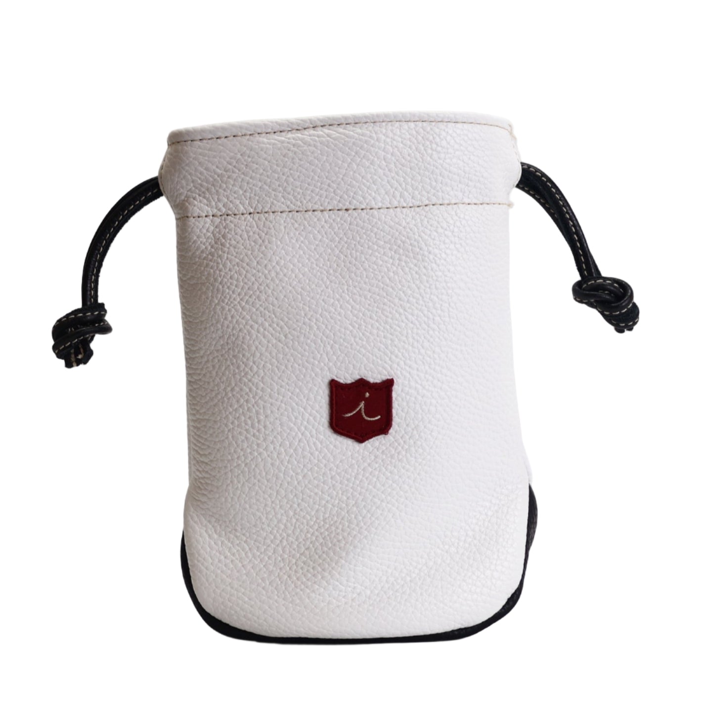 Valuables Pouch: Pure White + Pitch Black