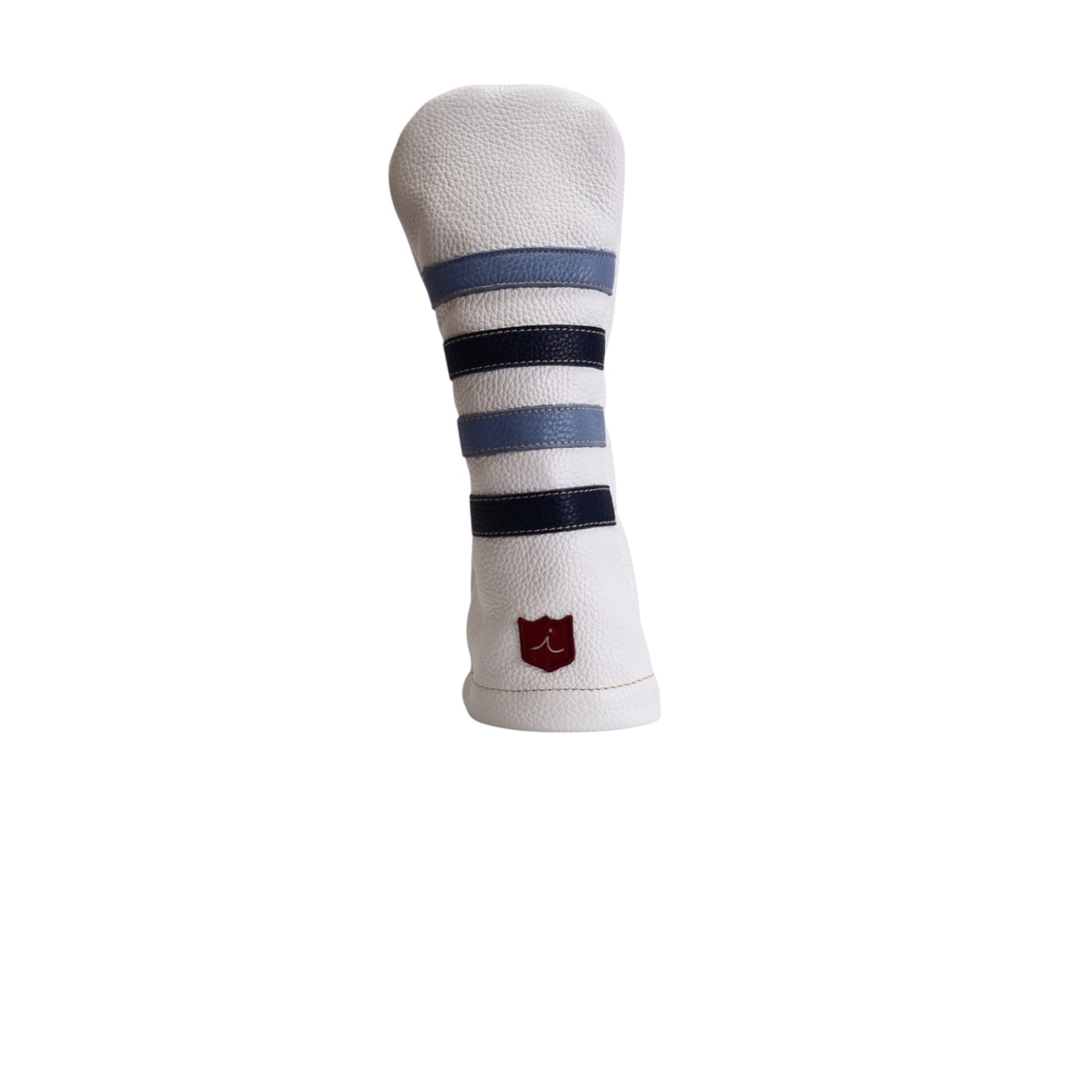 Polo Headcover: Pure White + Carolina Blue / Navy
