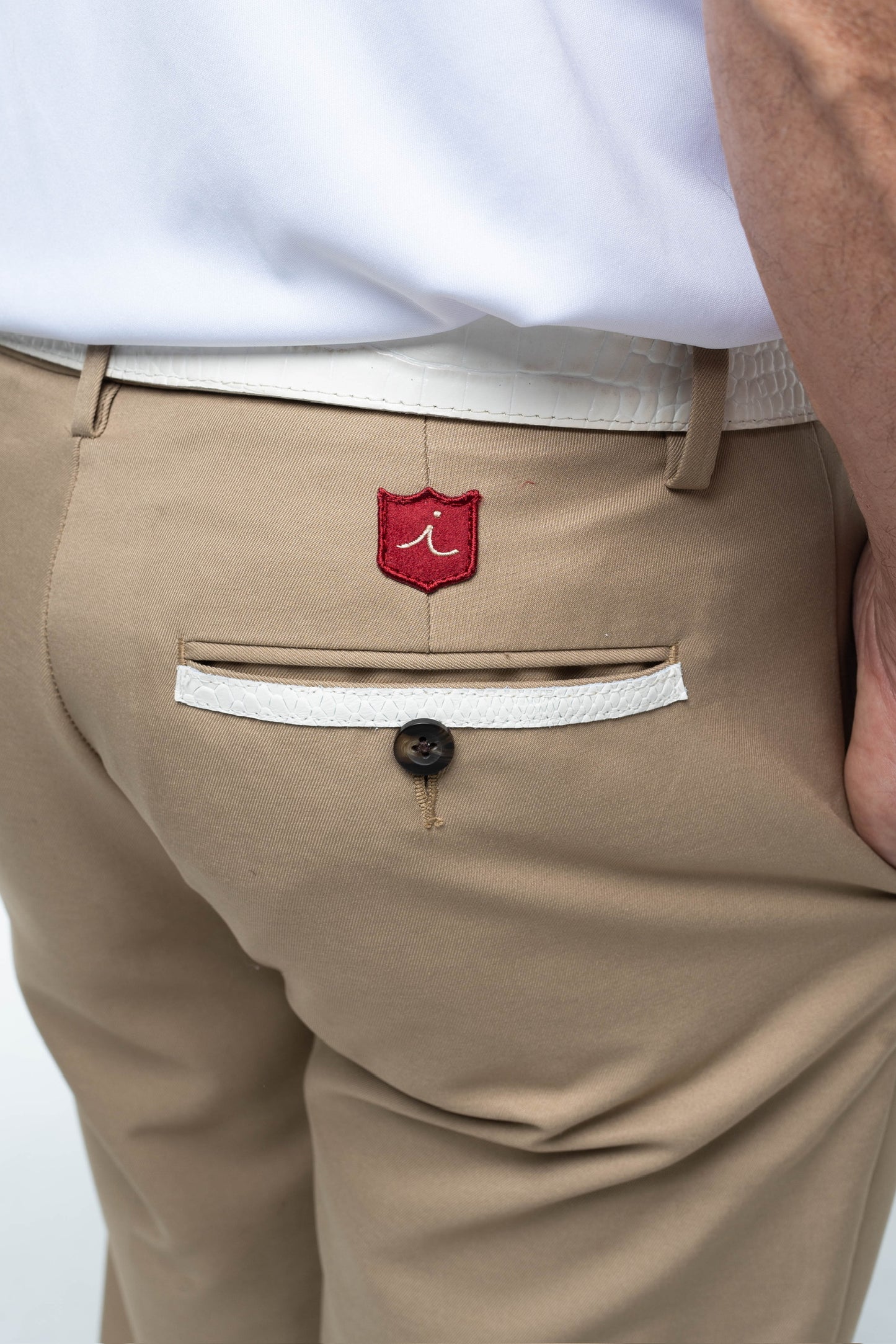 Custom Slim Tour Pant: Khaki