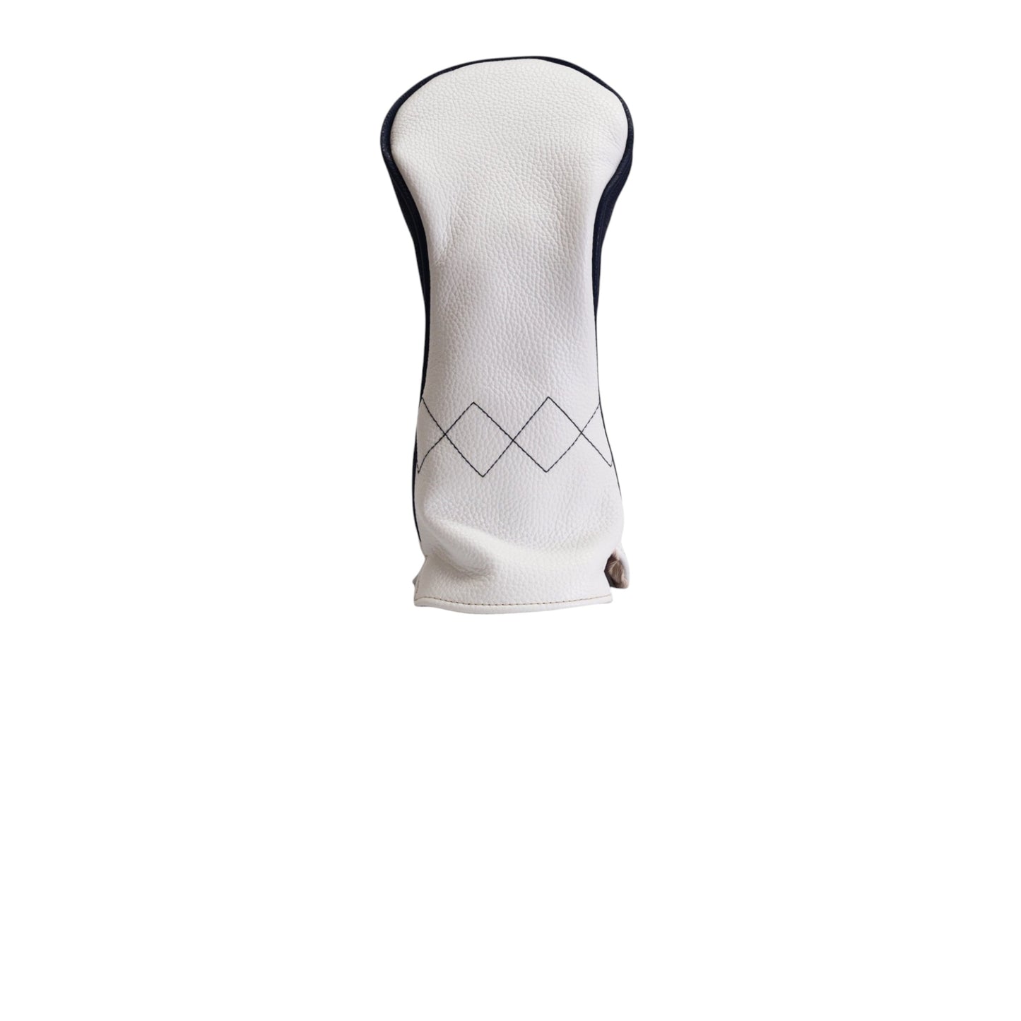 Triptych Headcover: Pure White + Navy