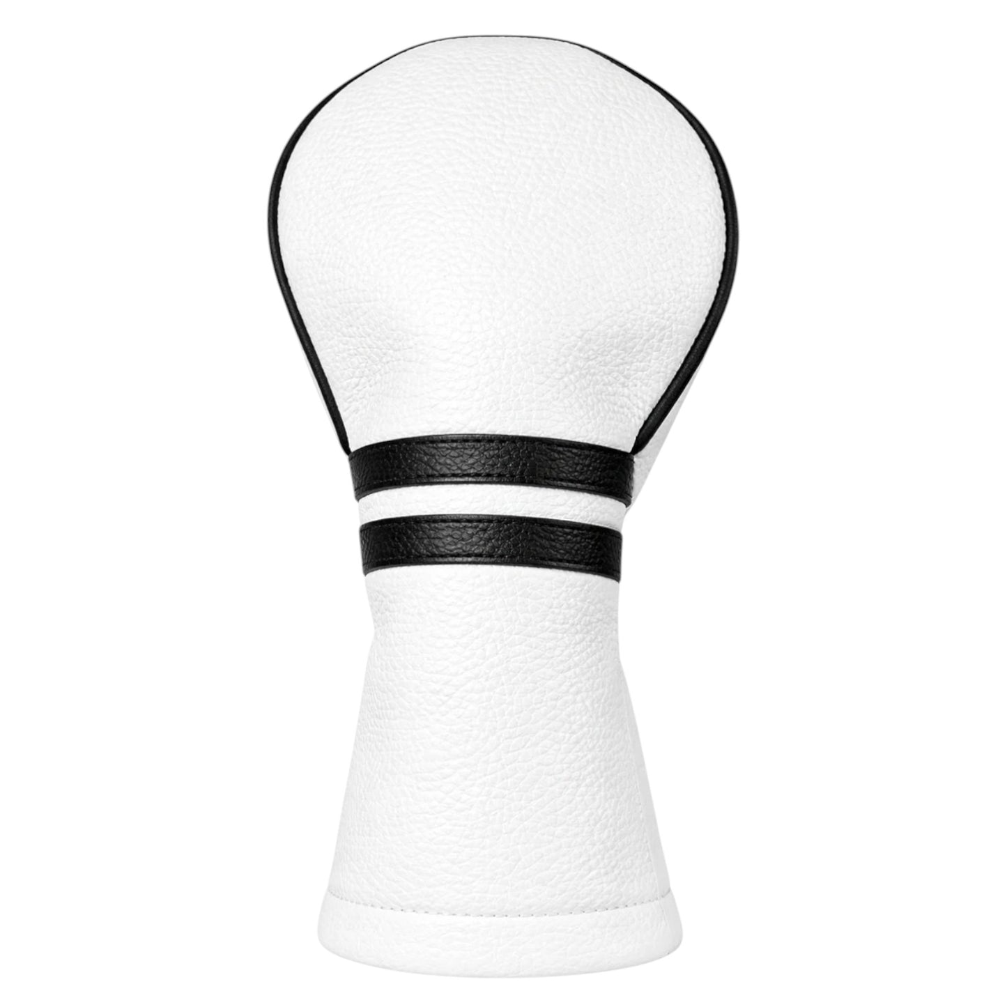 pure white + pitch black headcover