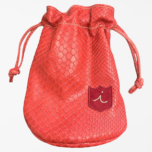 Valuables Pouch: Red Boa