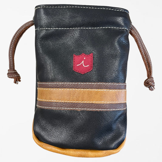 Valuables Pouch: Pitch Black / Tobacco Brown / Vermont Honey