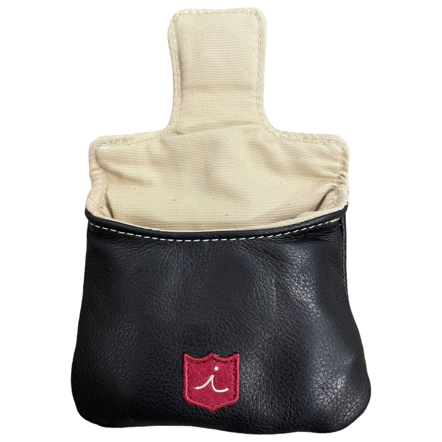 Argyle Full Mallet Headcover: Pitch Black + Pure White