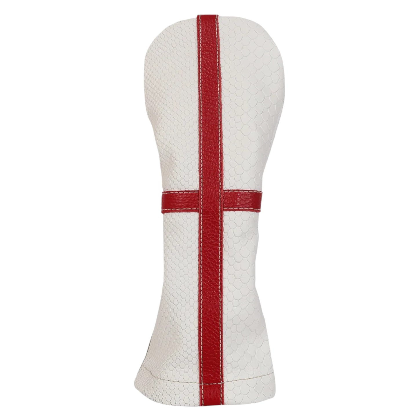Englad Flag Wood Headcover: White Boa + Sunday Red