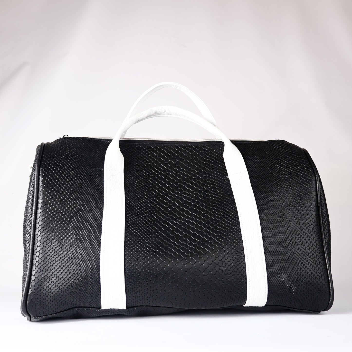 Daily Duffel: Black Boa + Pure White