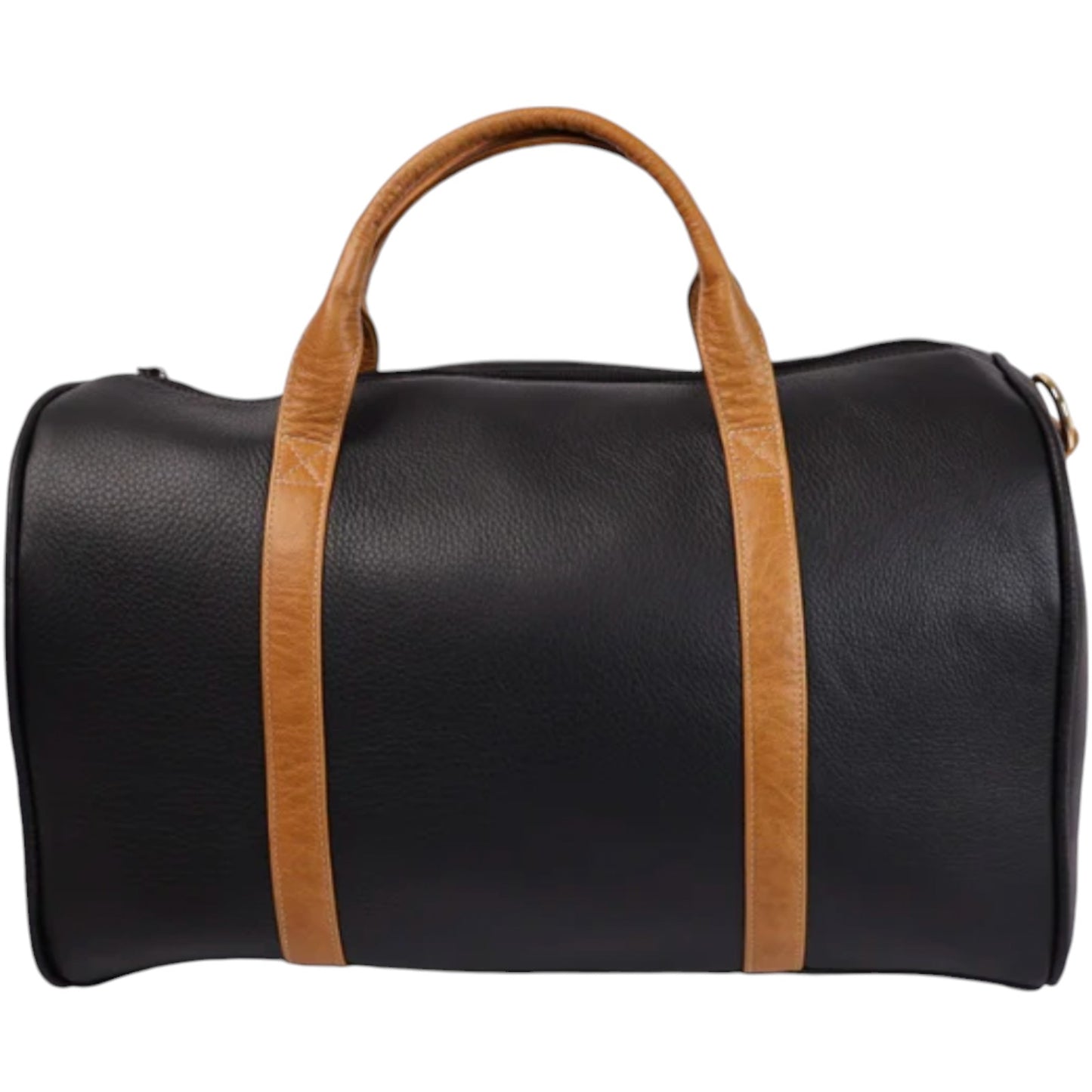 Weekender Duffel: Pitch Black / Vermont Honey