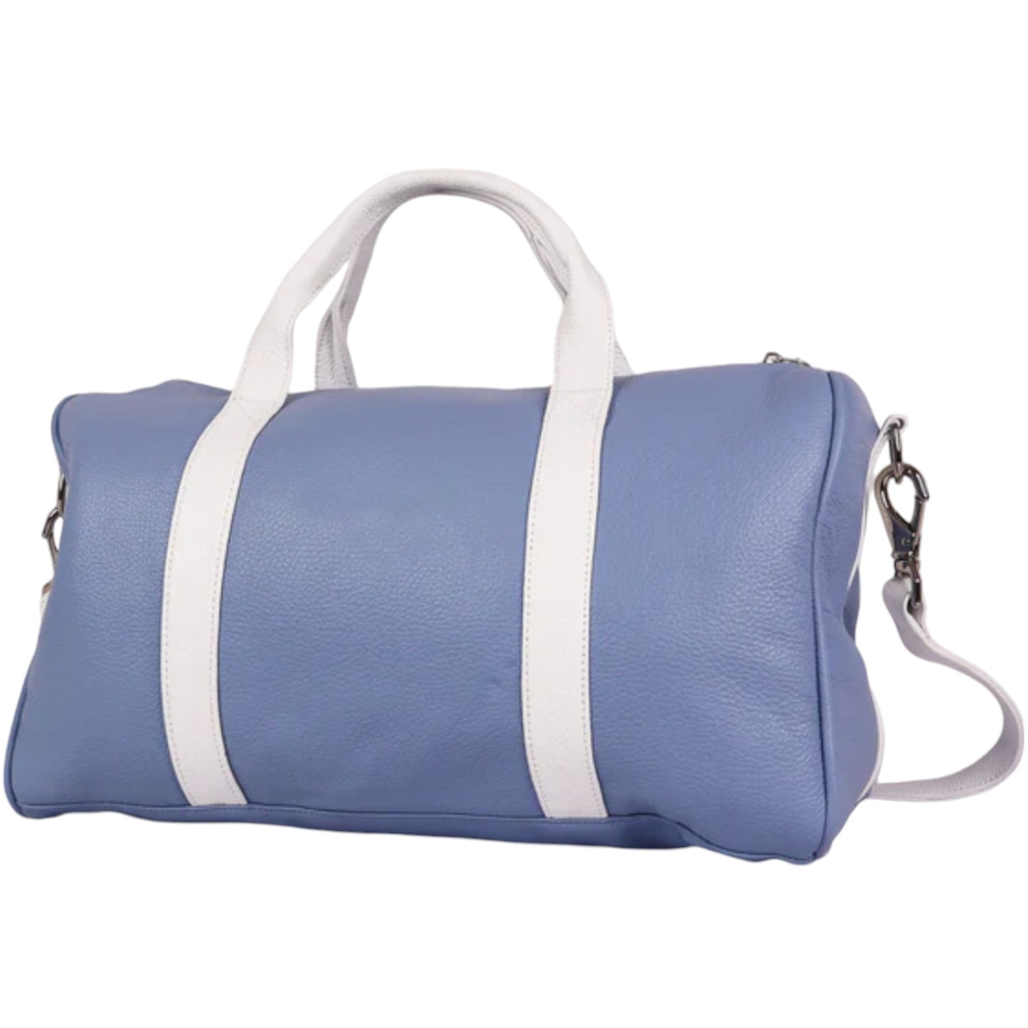 Daily Duffel: Carolina Blue / Pure White