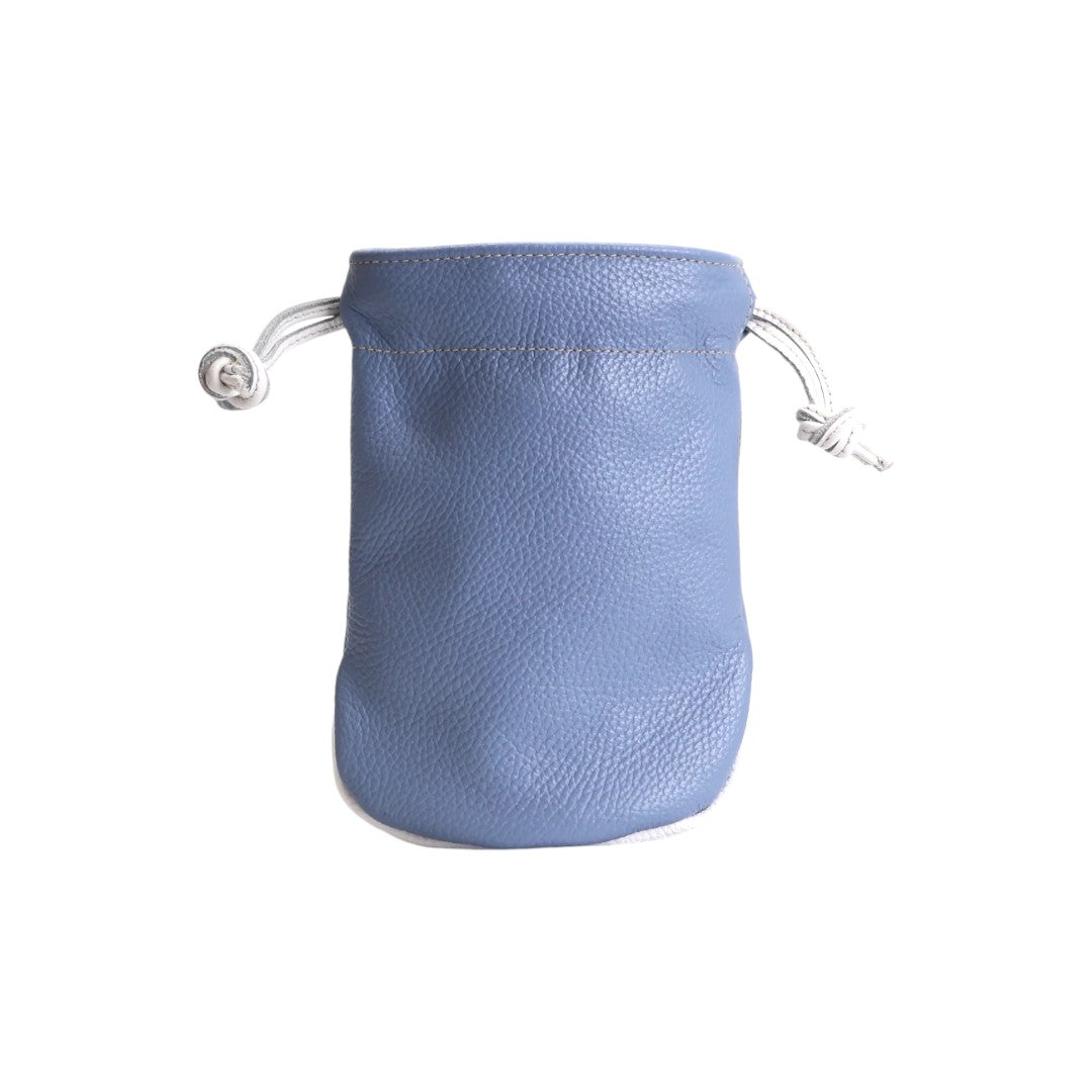 Valuables Pouch: Carolina Blue + Pure White