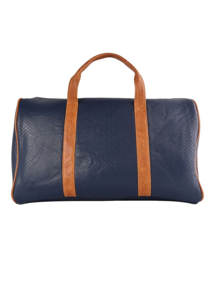 Daily Duffel: Navy Boa + Carmel