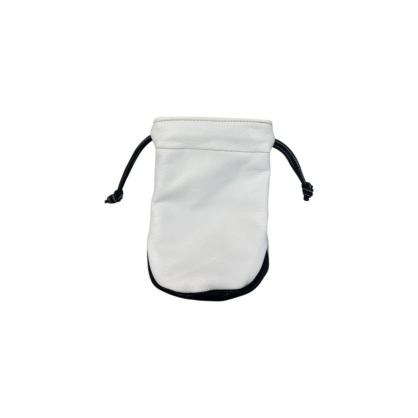 LR Valuables Pouch: Pure White + Pitch Black