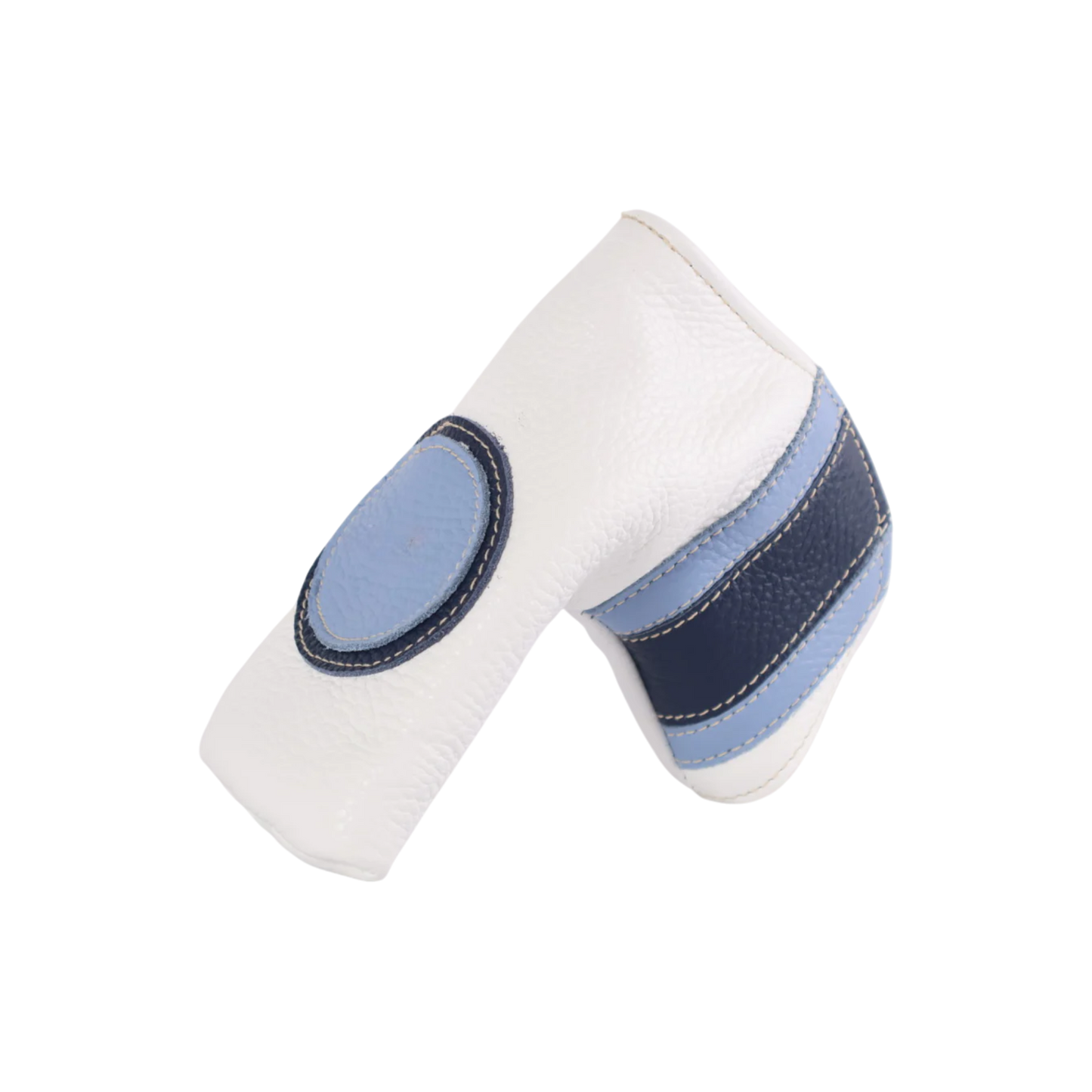 Blade Cover: Pure White + Carolina Blue/ Navy