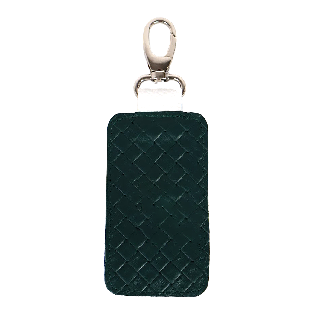 Alps Bag Tag: Green Sassari + Pure White