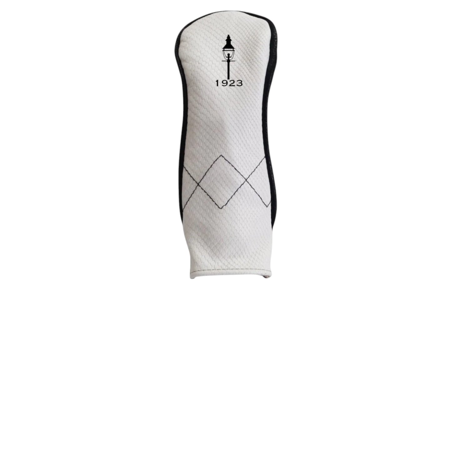 Triptych Headcover: White Boa + Pitch Black