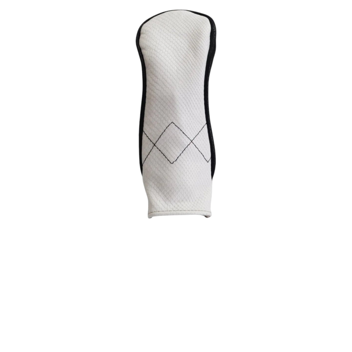 Triptych Headcover: White Boa + Pitch Black