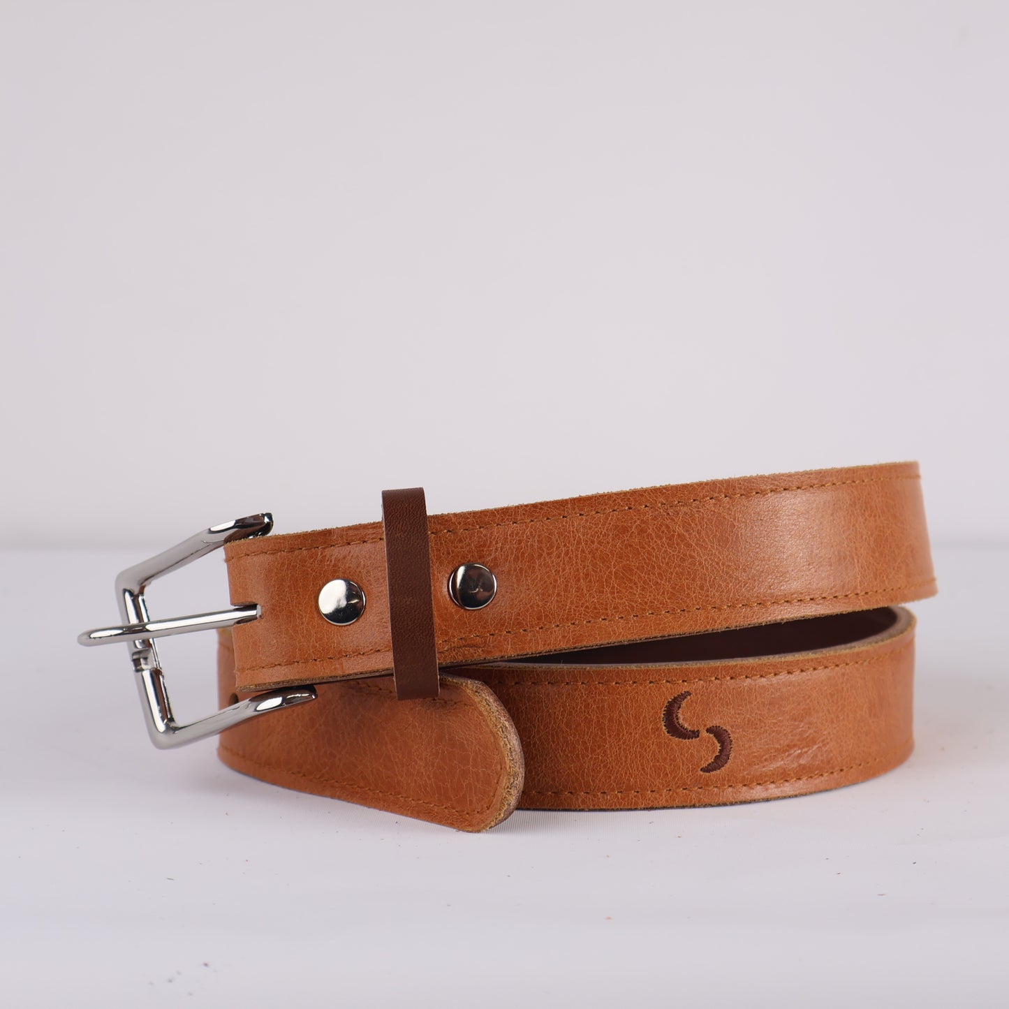 Strato 3.0 Belt: Carmel + Brown