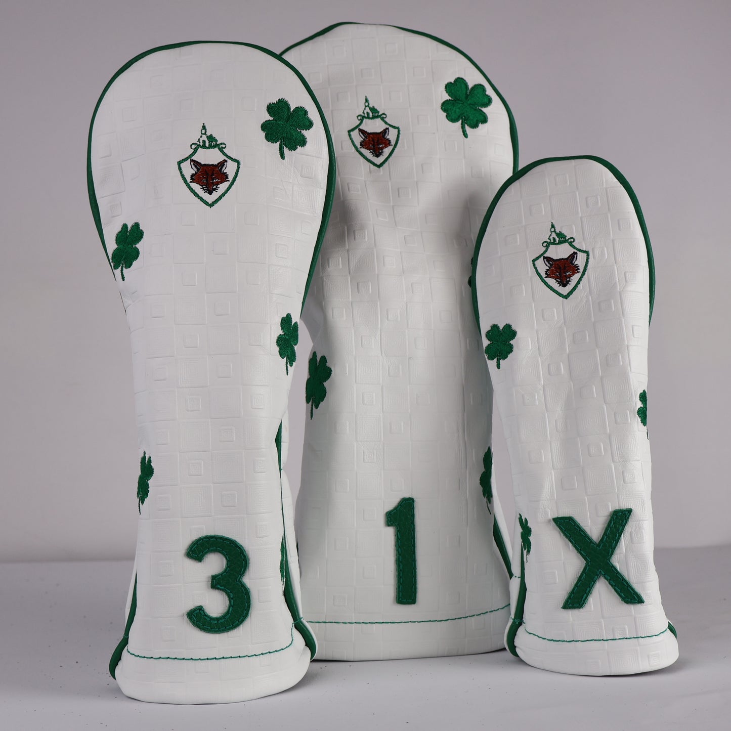 Headcover Set: The Grid + Masters Green