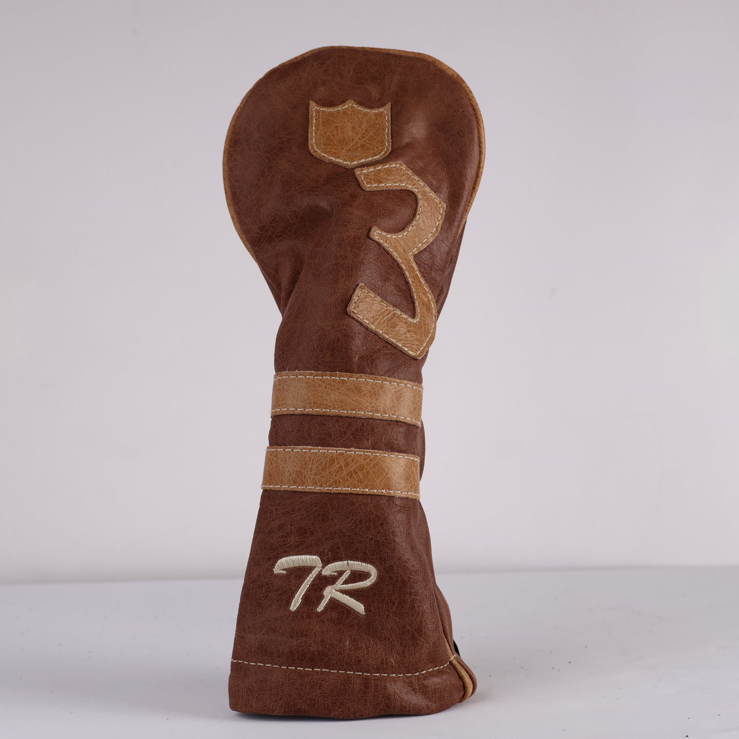 Wood Headcover: Tobacco Brown + Vermont Honey