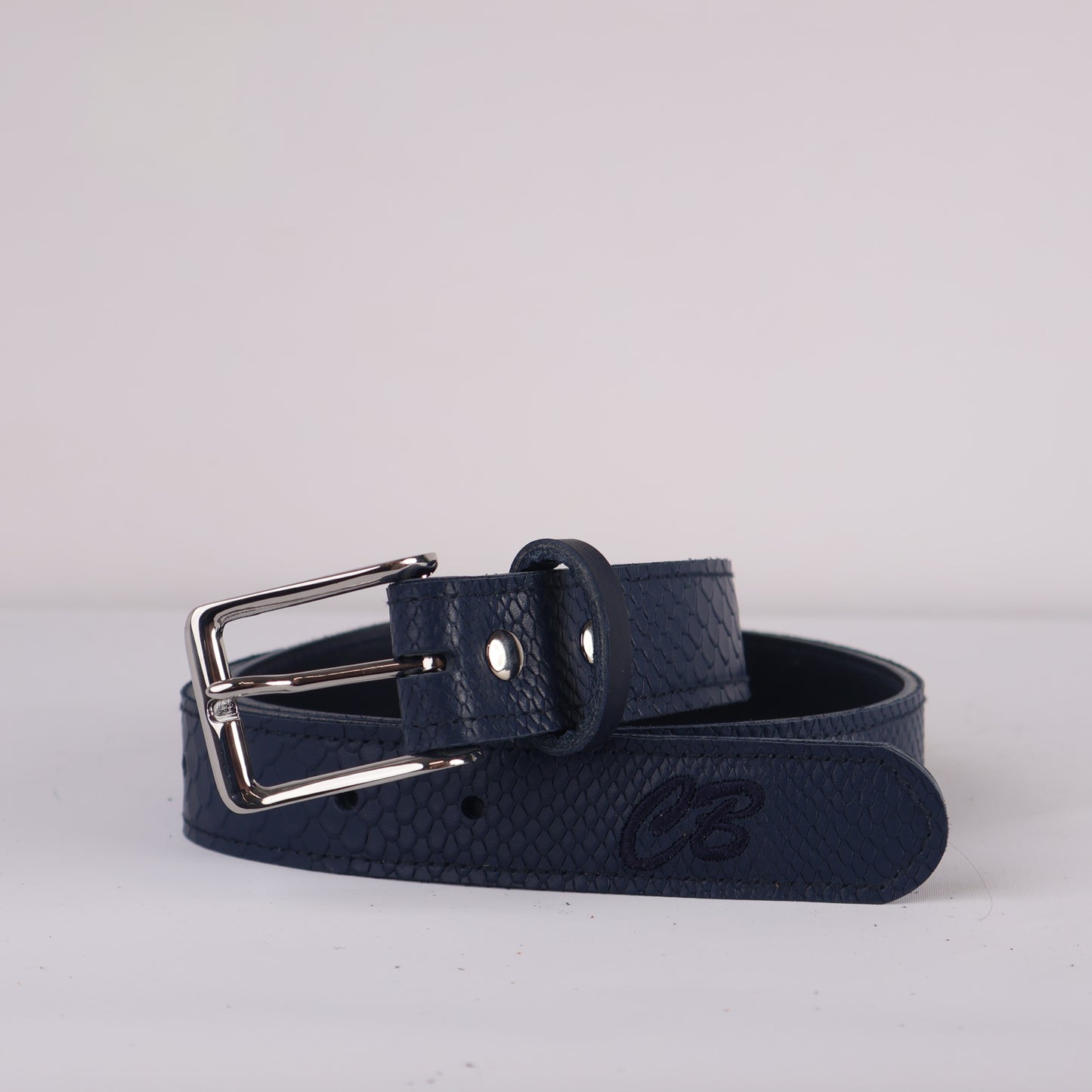 Strato 3.0 Belt: Navy Boa + Navy