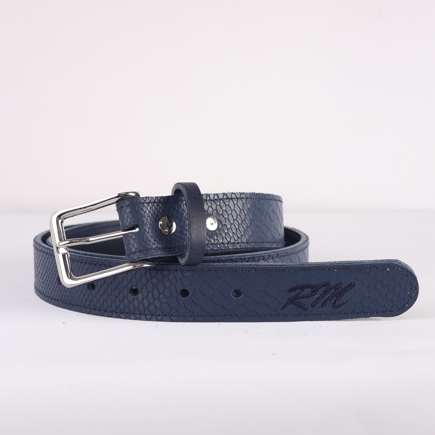 Strato 3.0 Belt: Navy Boa + Navy