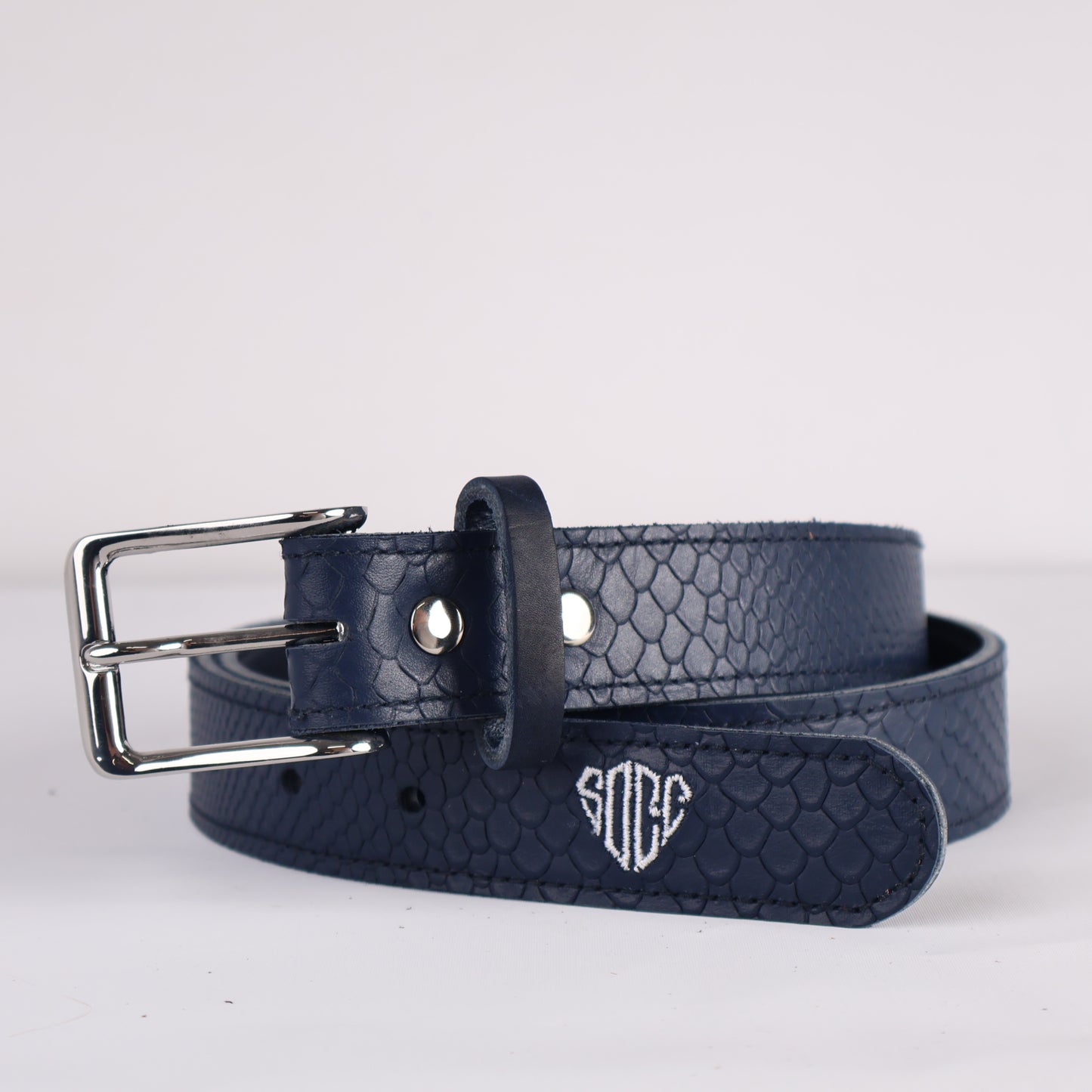 Strato 3.0 Belt: Navy Boa + Navy