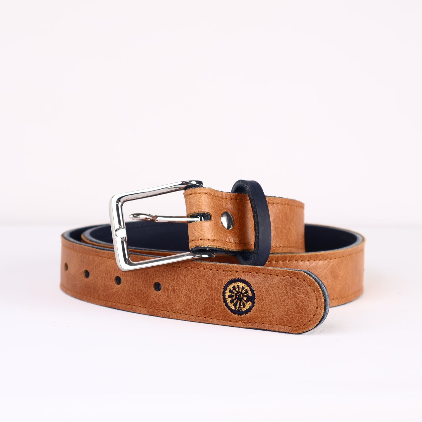 Strato 3.0 Belt: Carmel + Navy