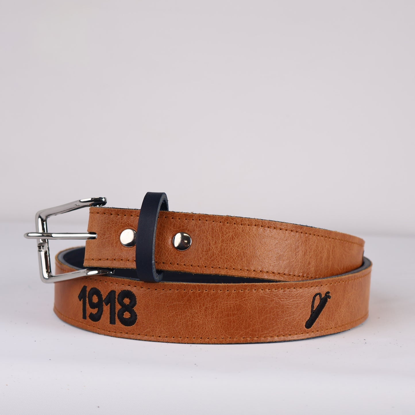 Strato 3.0 Belt: Carmel + Navy