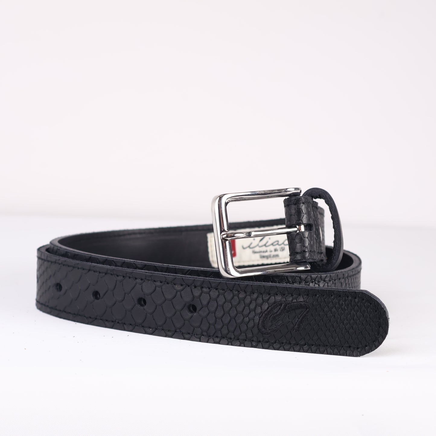 Strato 3.0 Belt: Black Boa + Black