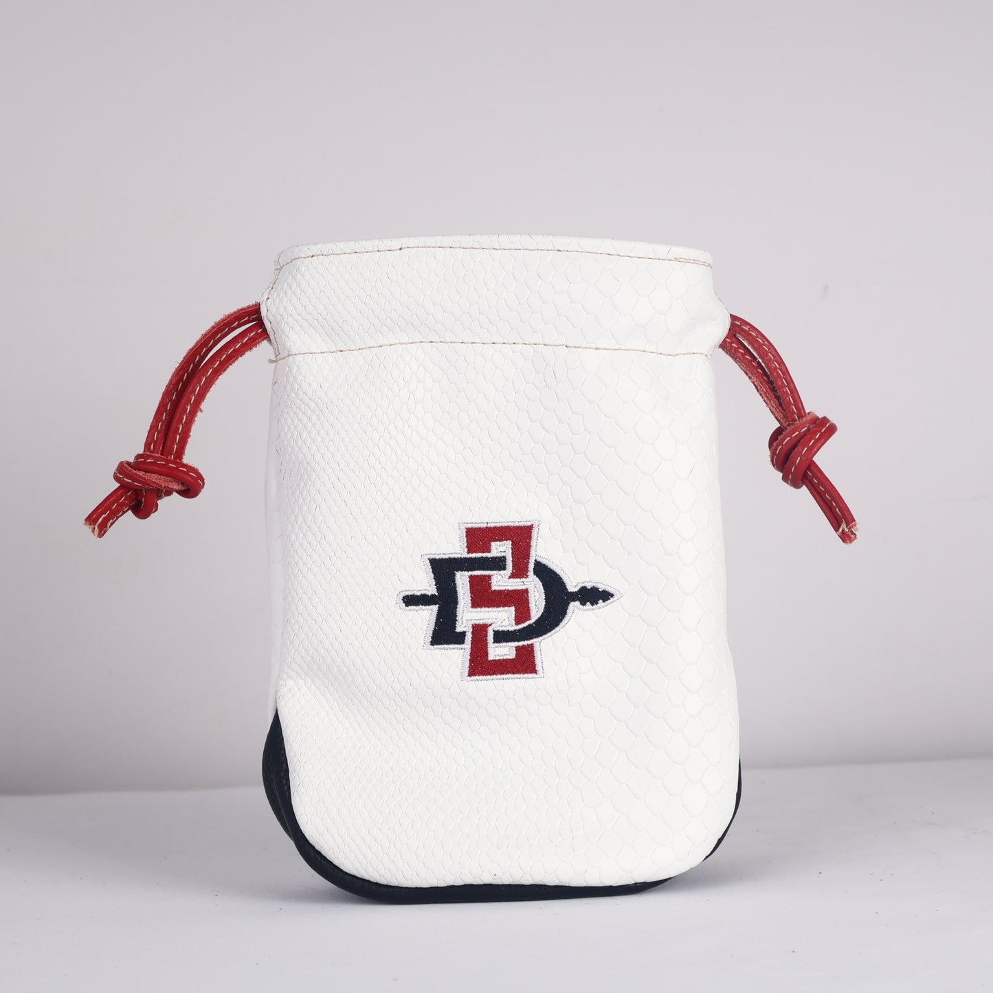 Valuables Pouch: White Boa + Sunday Red + Pitch Black