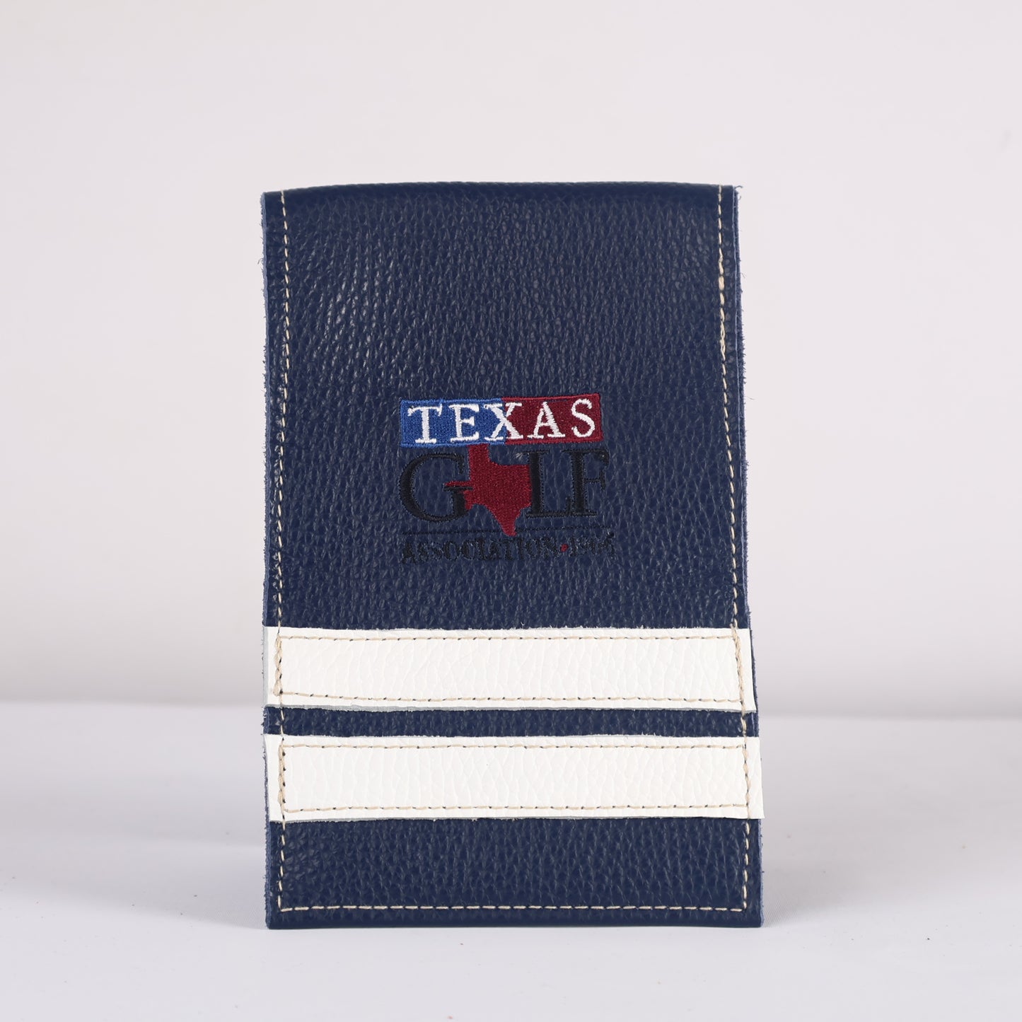 Yardage Book Cover: Navy + Pure White