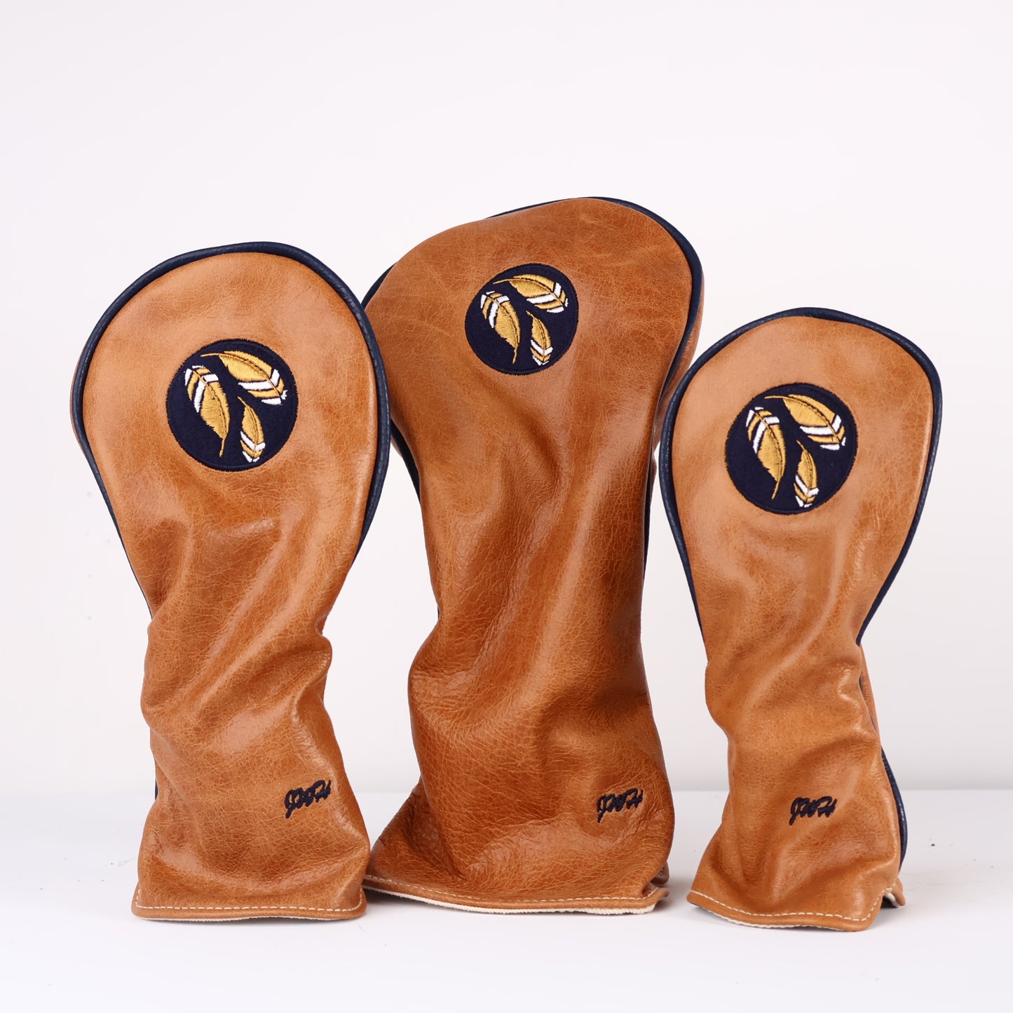 Headcover Set: Caramel + Navy