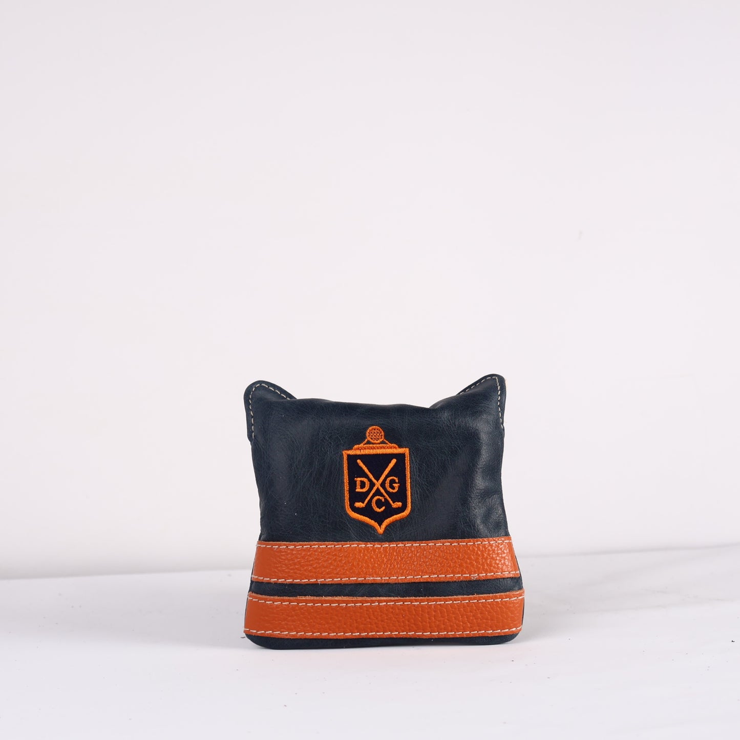 Full Mallet Headcover: Notte + Bright Orange