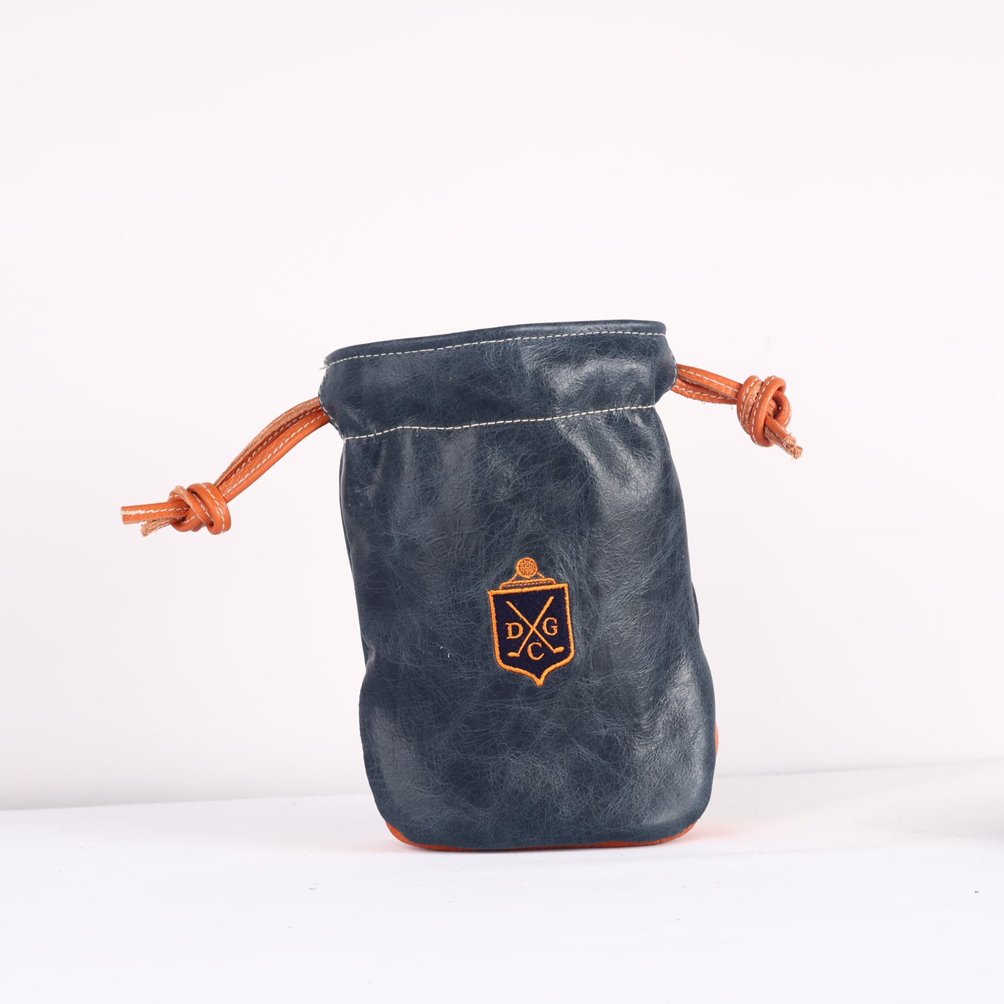 Valuables Pouch: Notte + Bright Orange