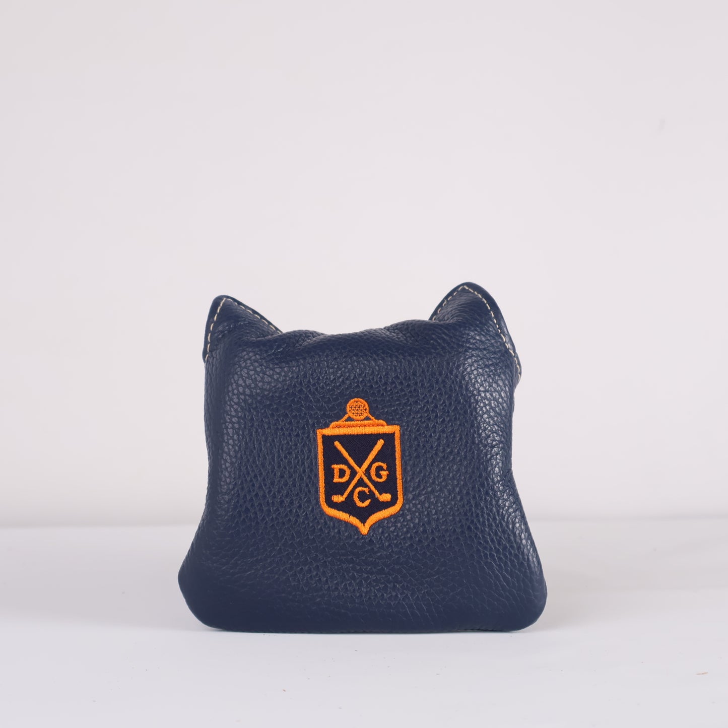 Full Mallet Headcover: Navy + Orange