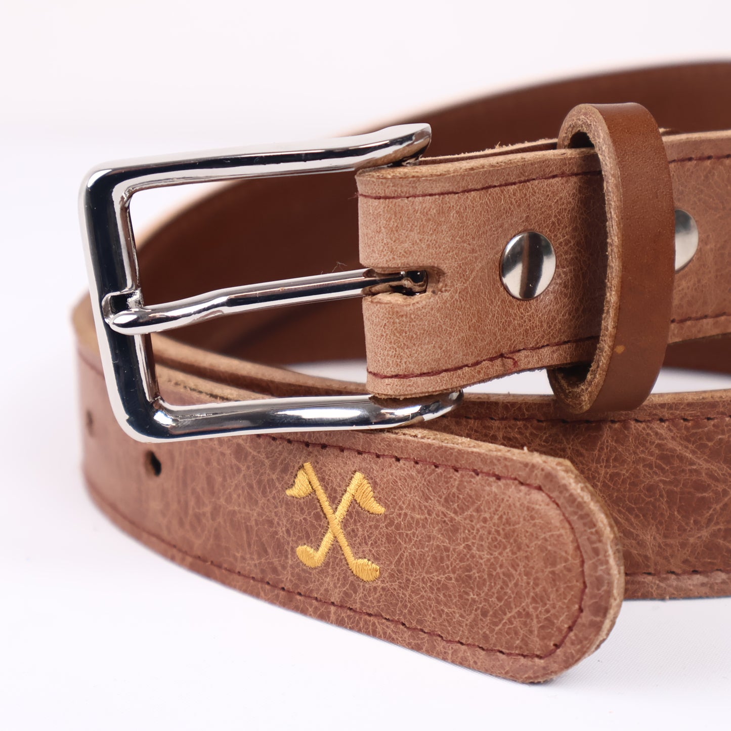 Strato 3.0 Belt: Tobbaco Brown + Brown