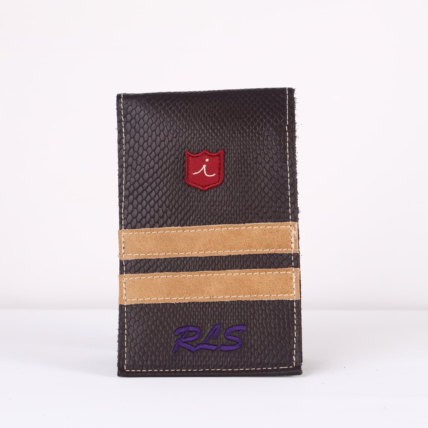 Yardage Book Cover: Brown Boa + Vermont Honey