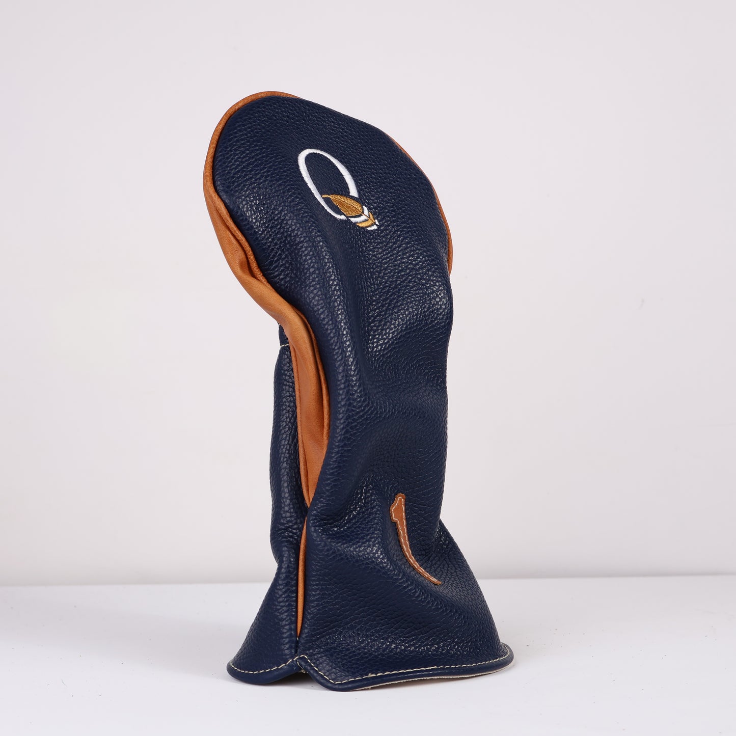 Triptych Driver Headcover: Carmel + Navy