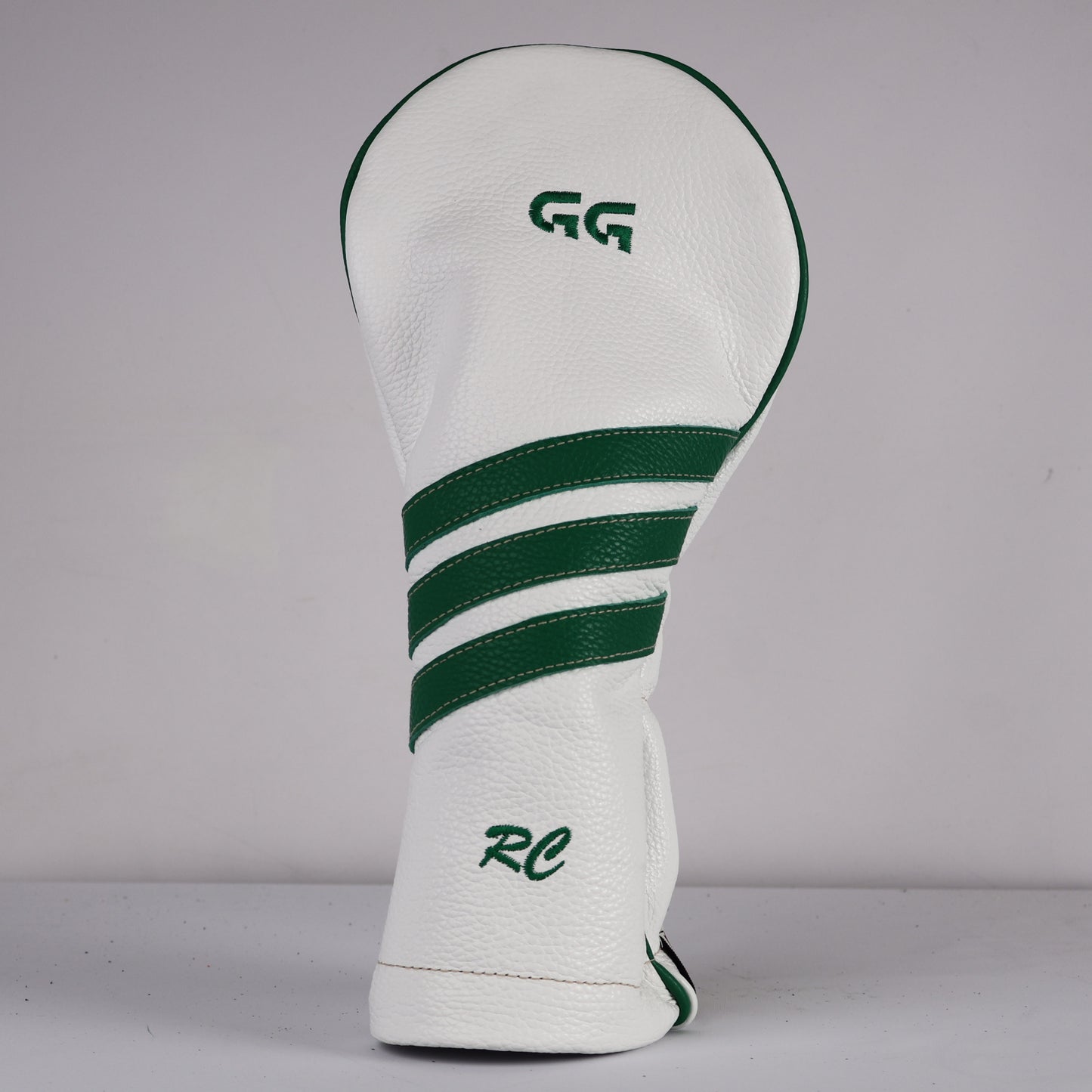 Driver Headcover: Pure White + Masters Green