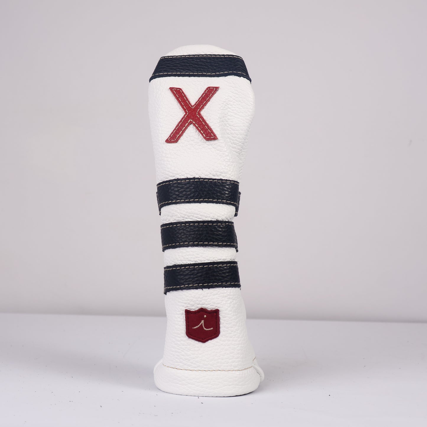 Hybrid Headcover: Sunday Red + Pure White + Pitch Black