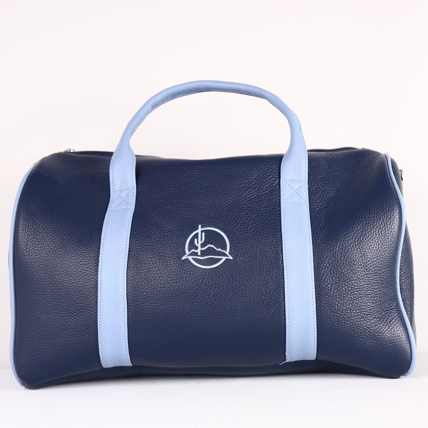 Daily Duffel: Navy + Carolina Blue